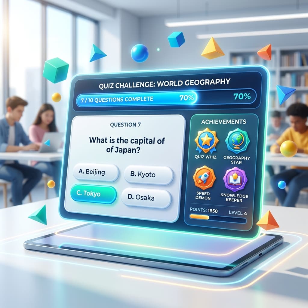 Gakuto Interactive AI Quiz and Learning